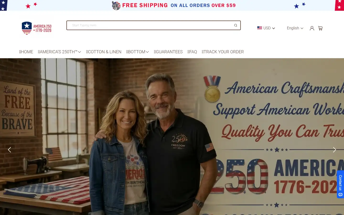 Screenshot of weartosupportveterans.com