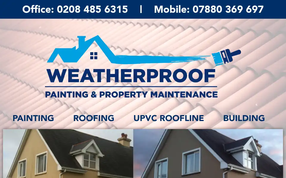 Screenshot of weatherproofpainting.co.uk