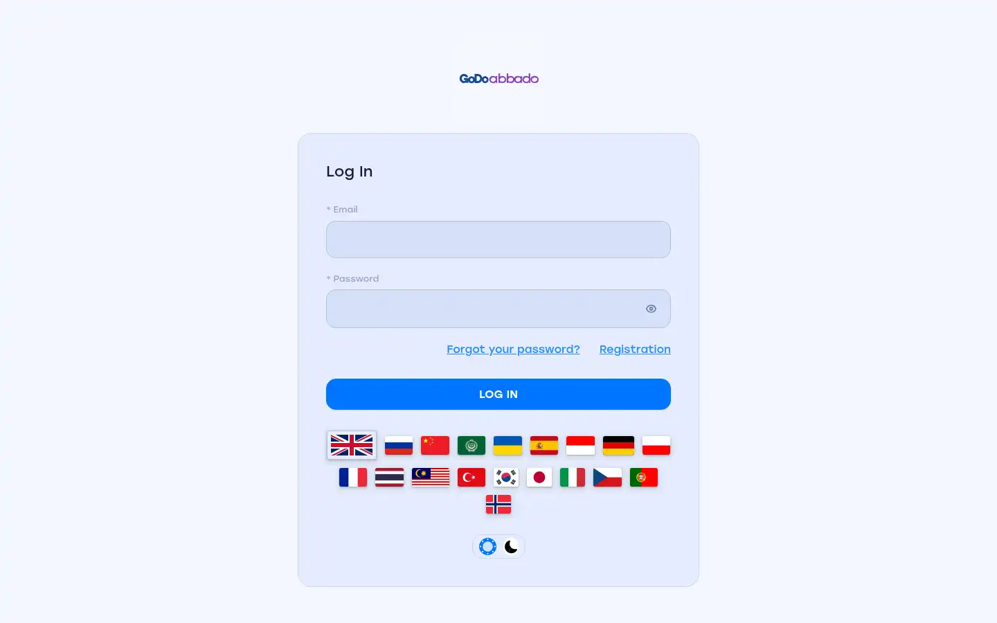 Screenshot of web.abbado.com