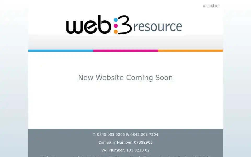 Screenshot of web3resource.co.uk