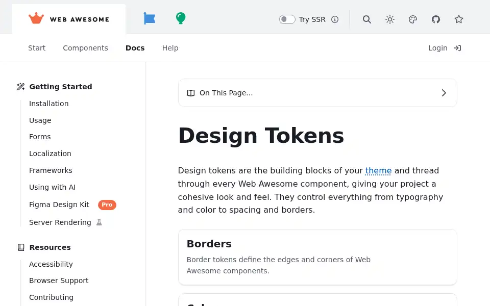Screenshot of webawesome.com