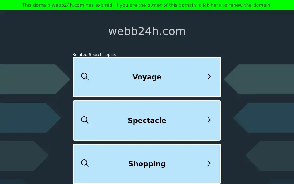 Screenshot of webb24h.com