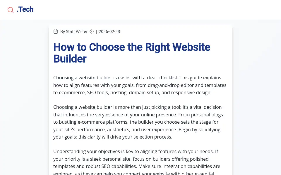 Screenshot of webbuilderhub.com