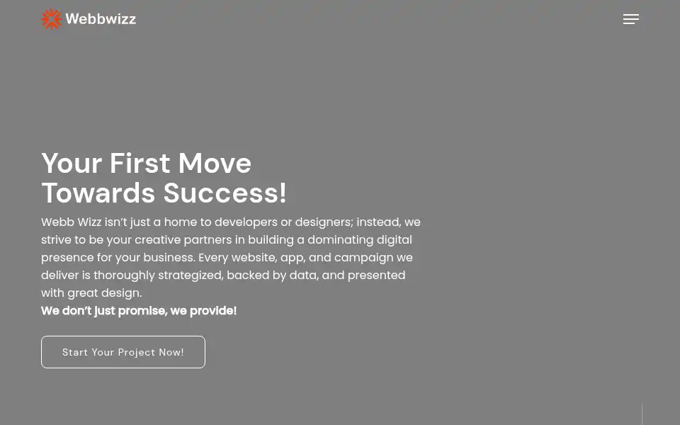 Screenshot of webbwizz.com