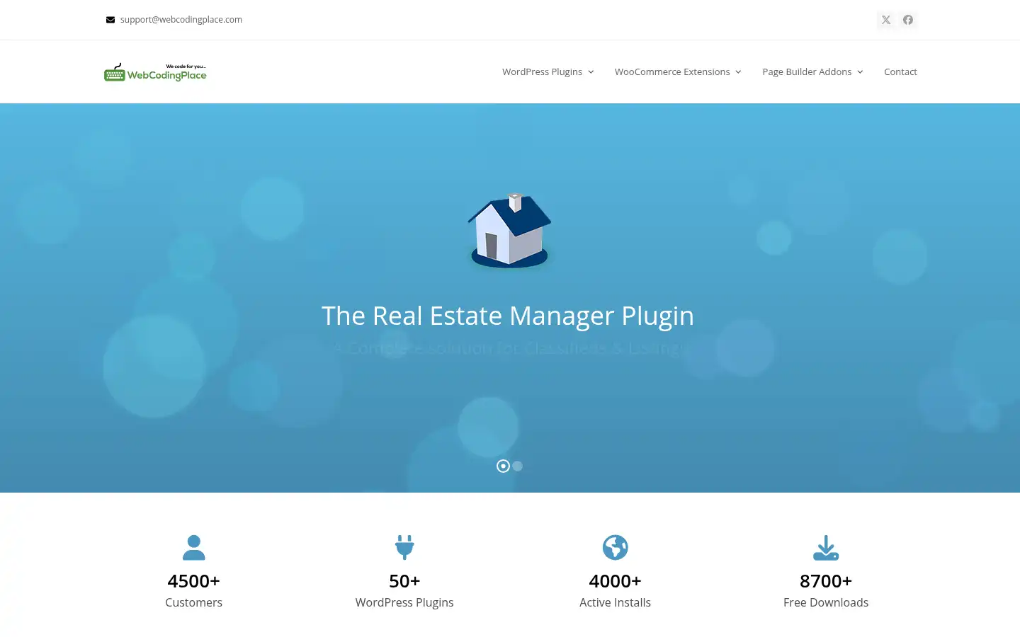 Screenshot of webcodingplace.com