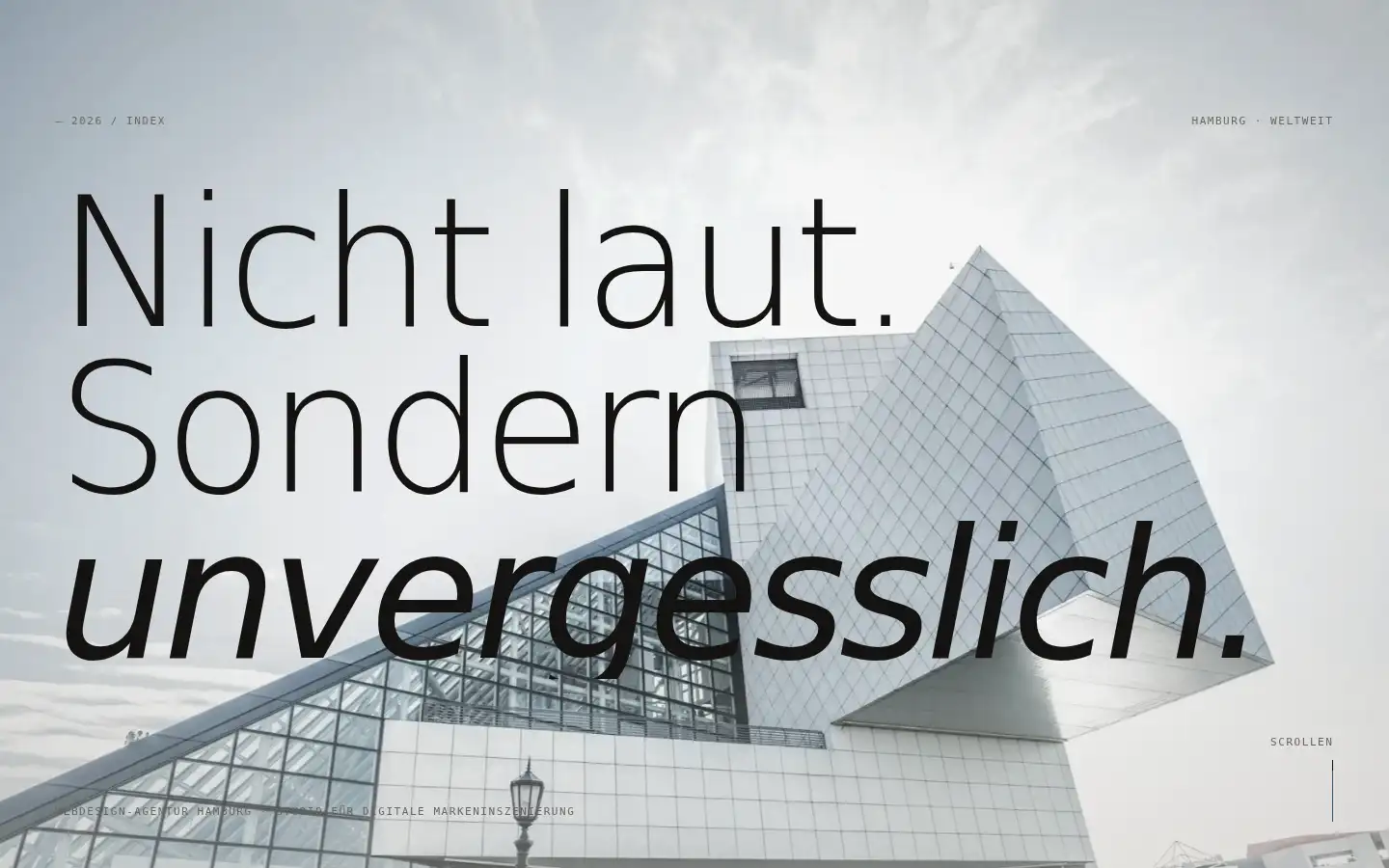 Screenshot of webdesign-hamburg.de