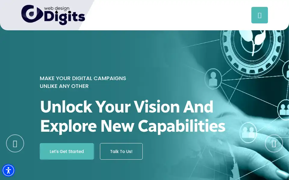 Screenshot of webdesigndigits.com