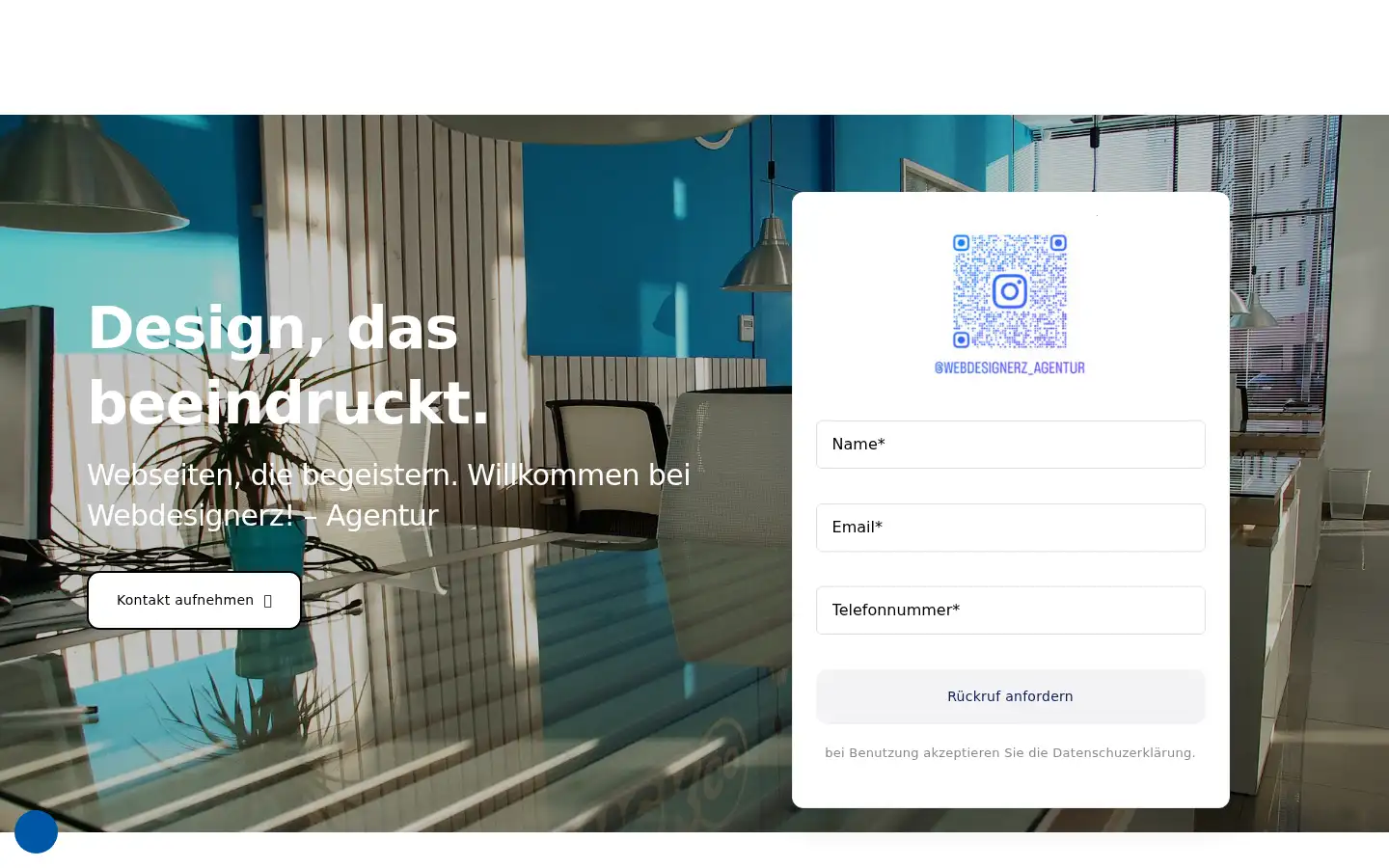 Screenshot of webdesignerz.de