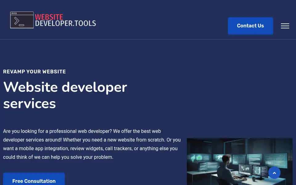 Screenshot of webdeveloper.tools