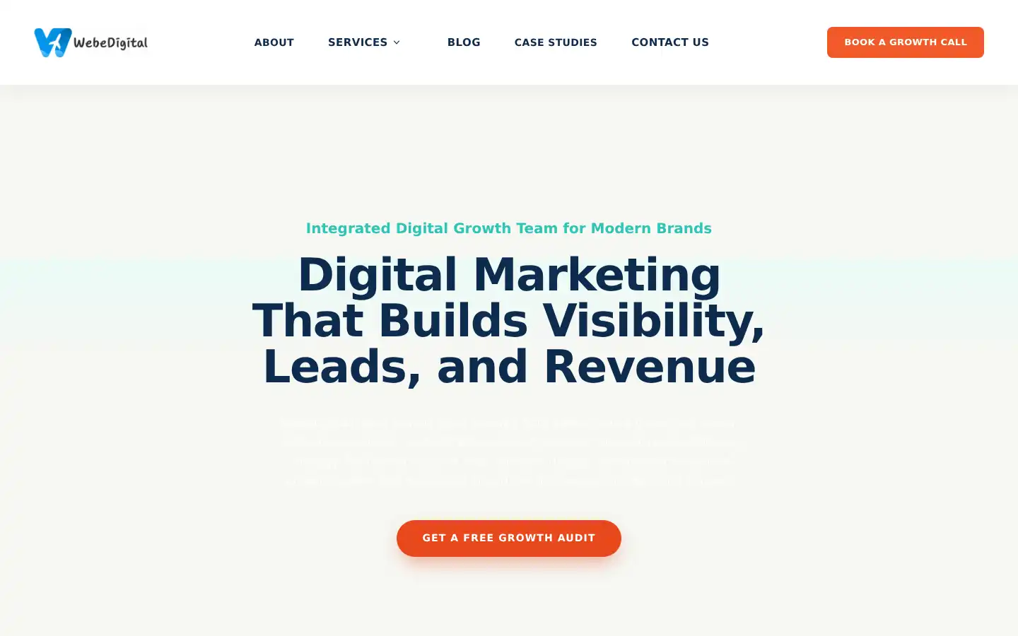 Screenshot of webedigital.com
