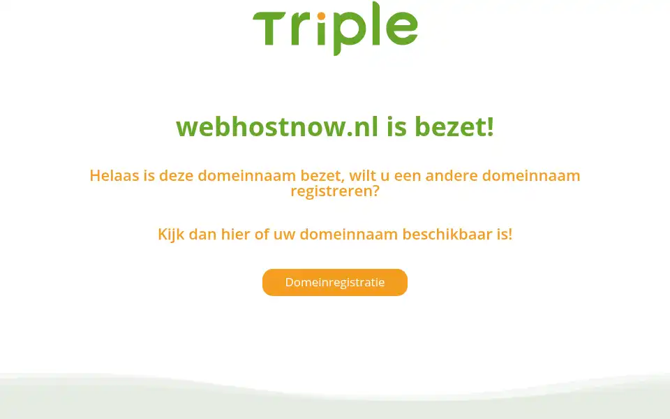 Screenshot of webhostnow.nl