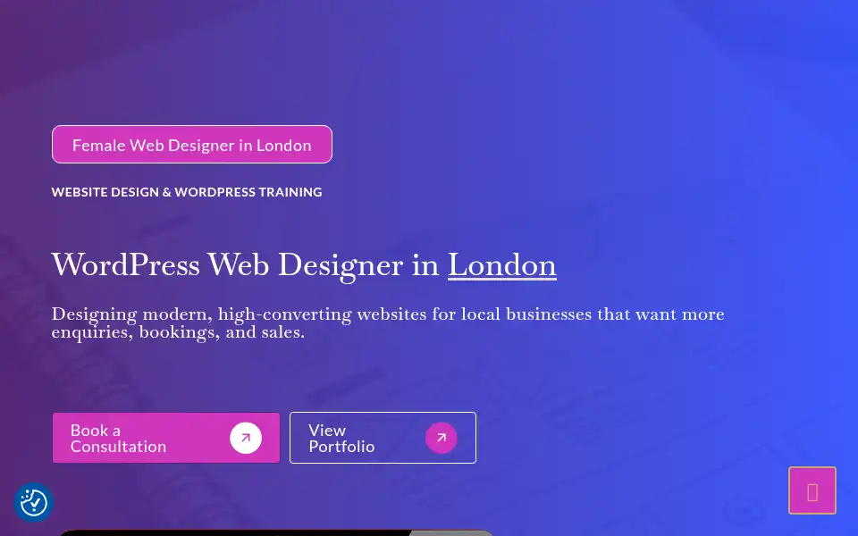 Screenshot of webhubb.co.uk
