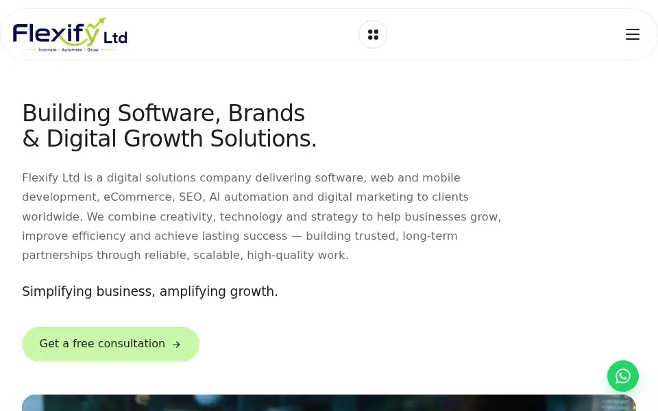 Screenshot of webintegrator.com.bd