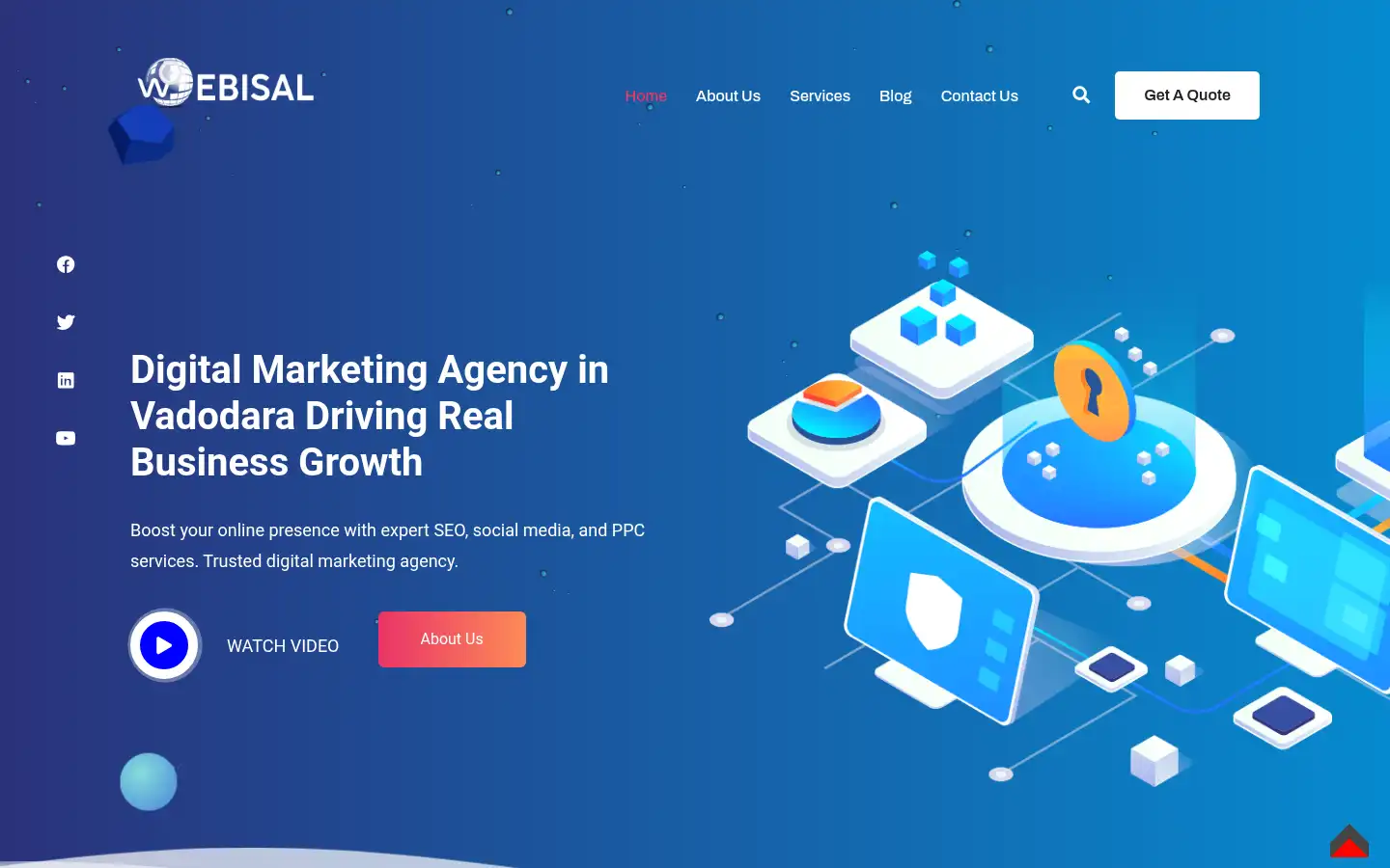 Screenshot of webisal.com