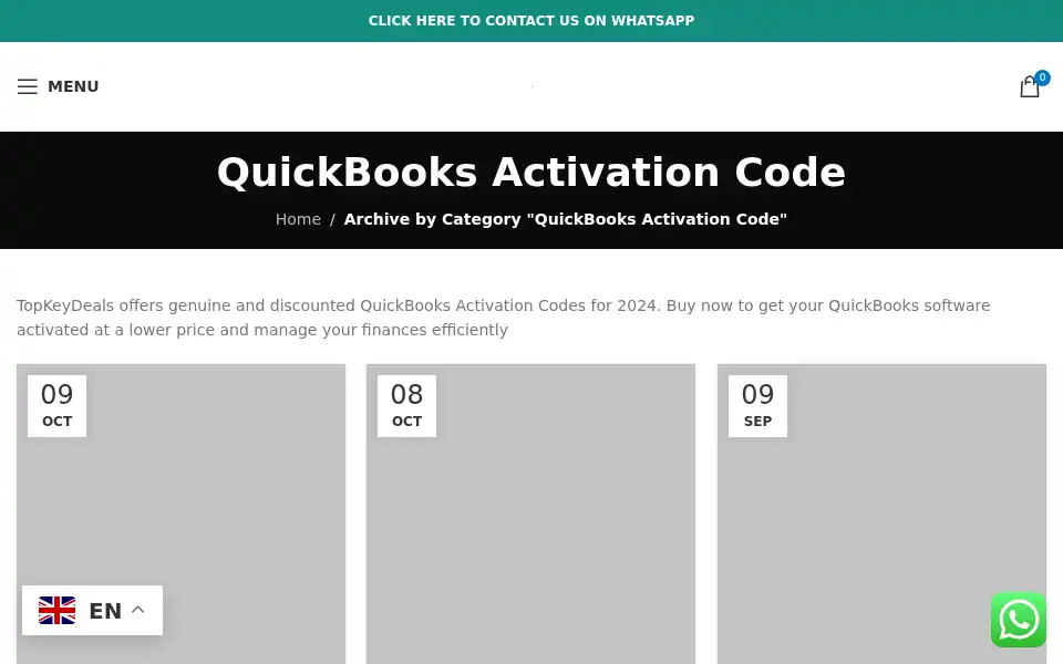 Screenshot of webkeys.org
