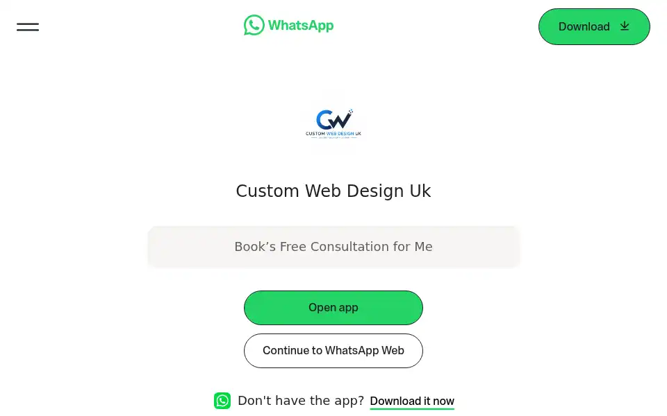 Screenshot of webliz.co.uk