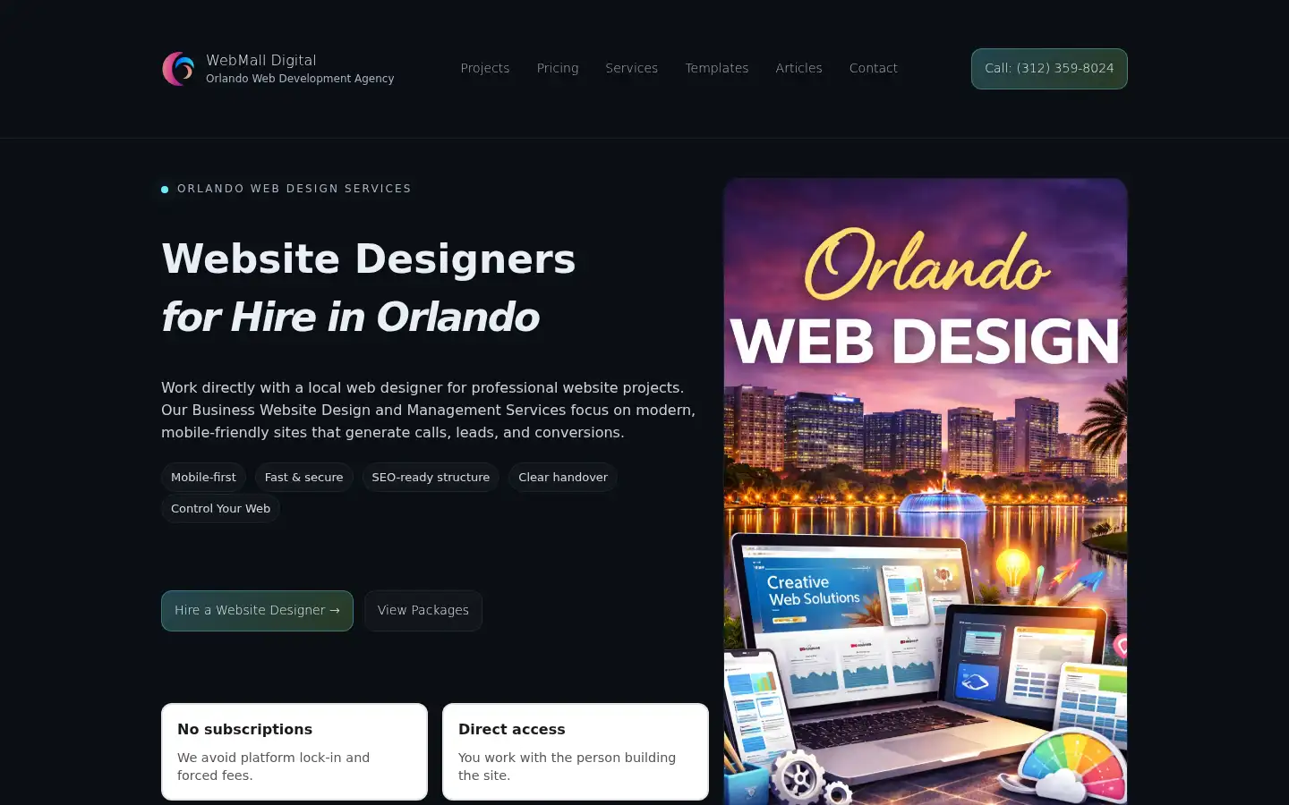 Screenshot of webmalldigital.com