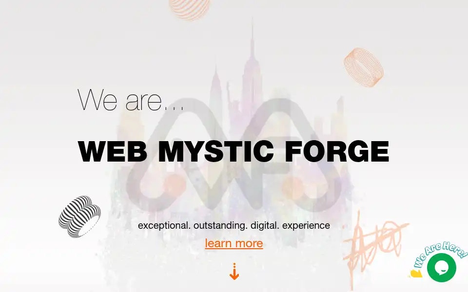 Screenshot of webmysticforge.com