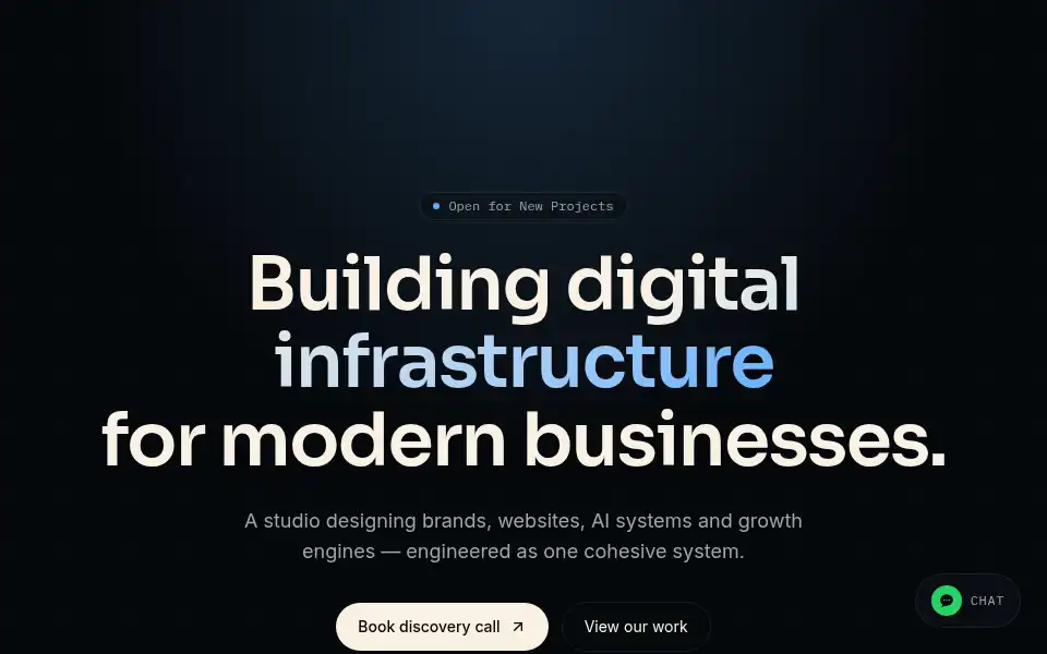 Screenshot of webneticstudios.in