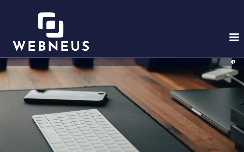 Screenshot of webneus.nl