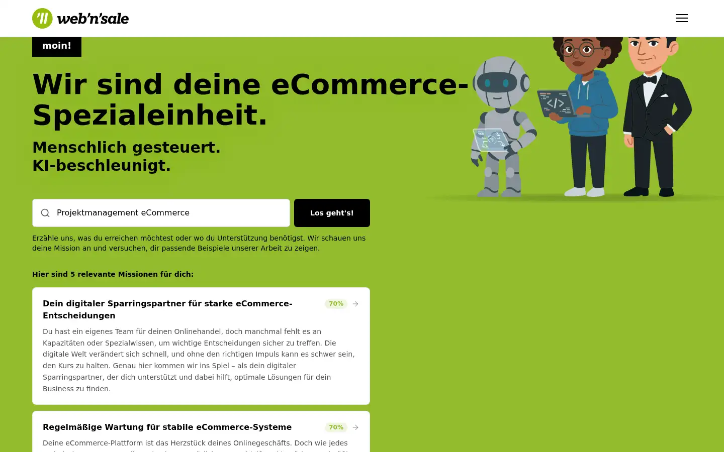 Screenshot of webnsale.com