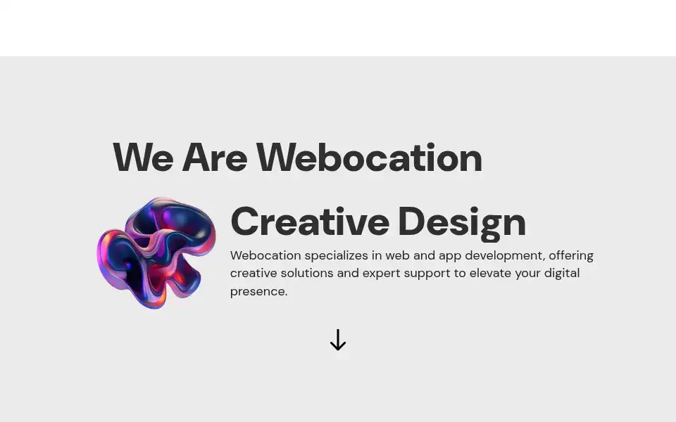 Screenshot of webocation.com