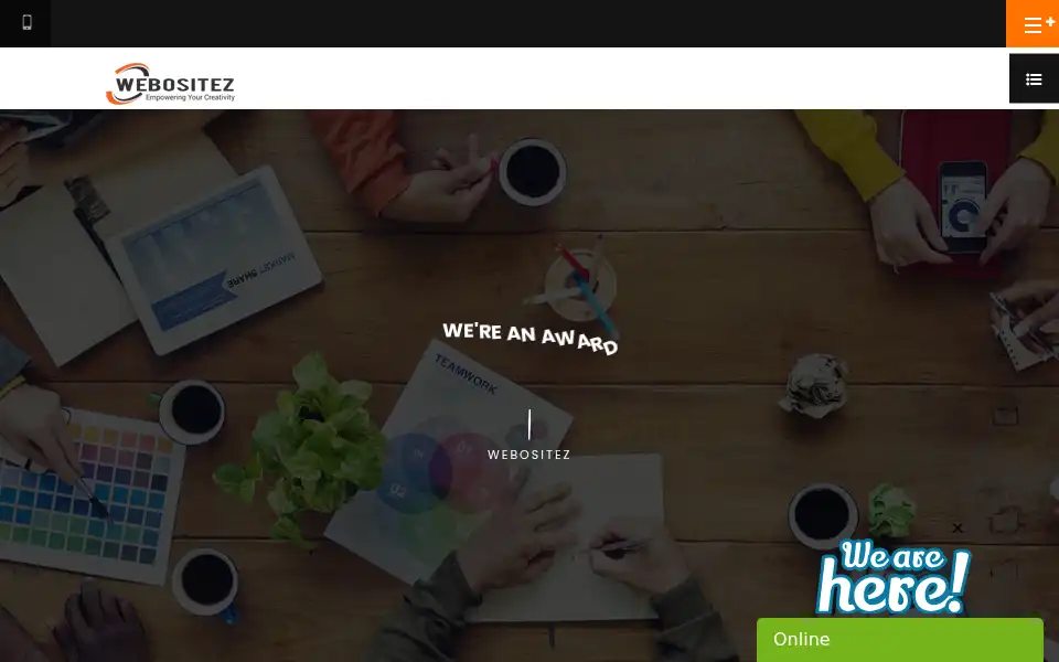 Screenshot of webositez.com
