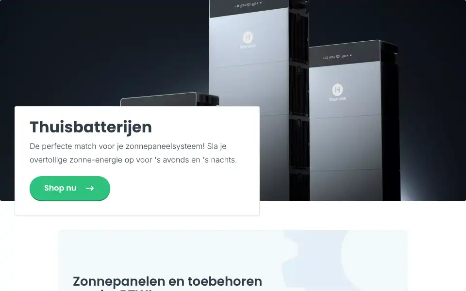 Screenshot of webshop.cedel.nl