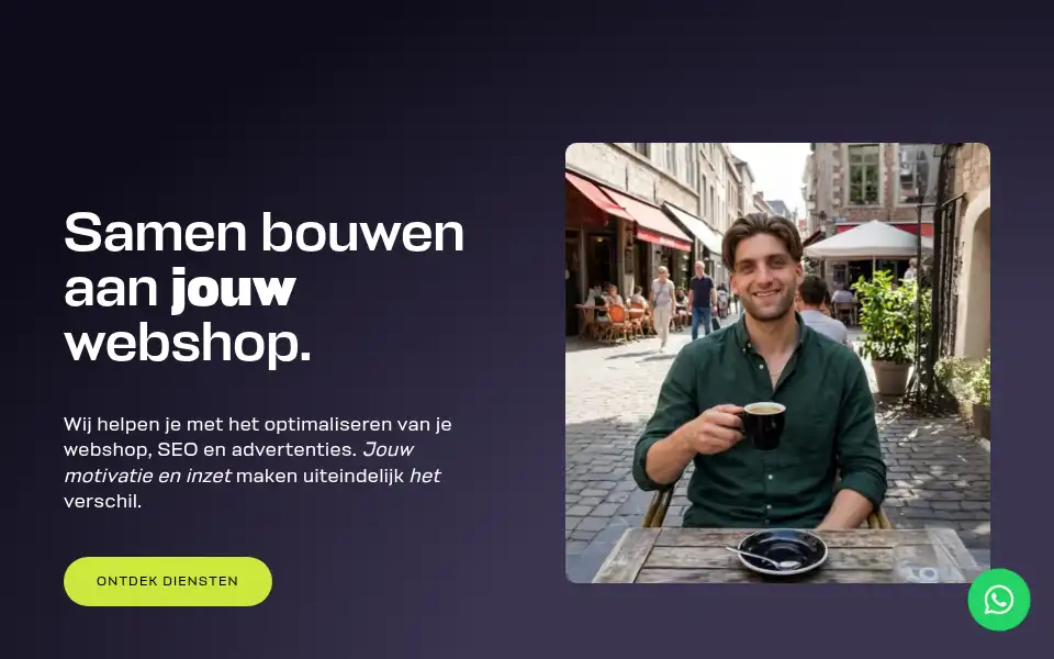 Screenshot of webshopschool.nl