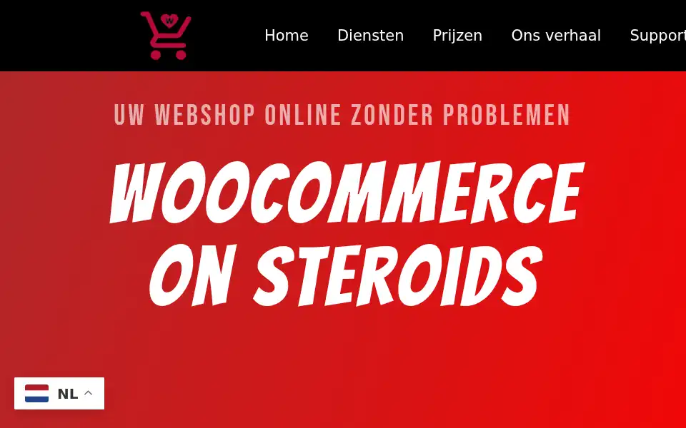 Screenshot of webshoptime.be