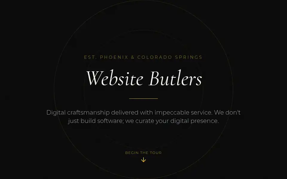 Screenshot of websitebutlers.com