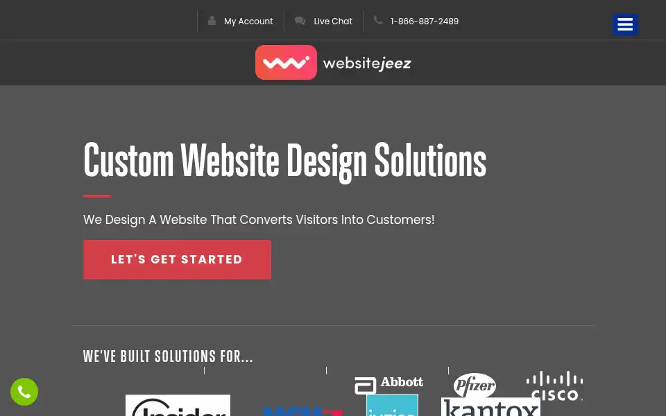 Screenshot of websitejeez.com