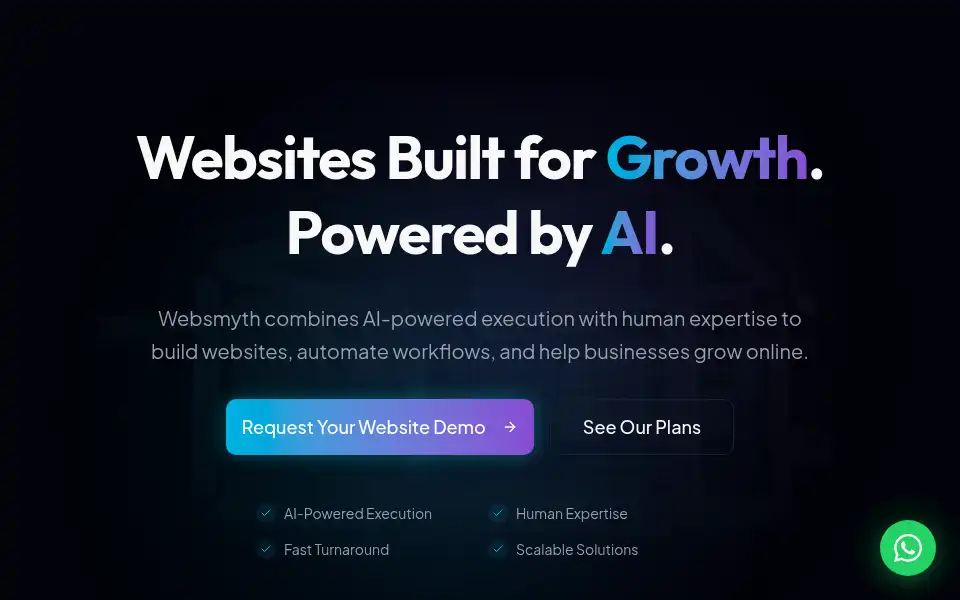 Screenshot of websmyth.ai