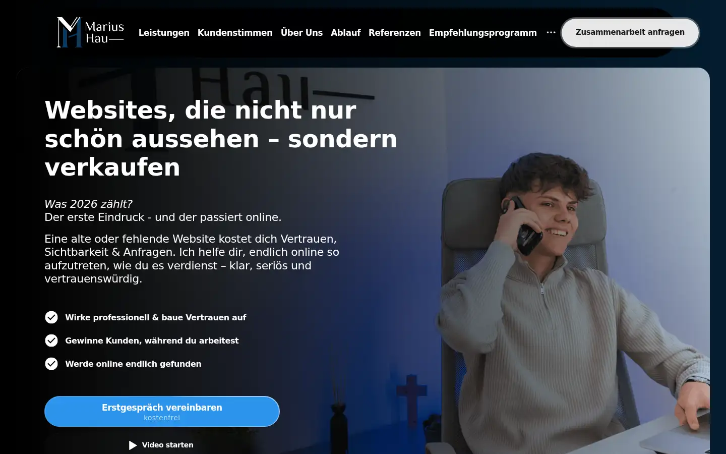 Screenshot of websolutions-hau.de