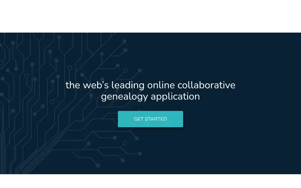 Screenshot of webtrees.net