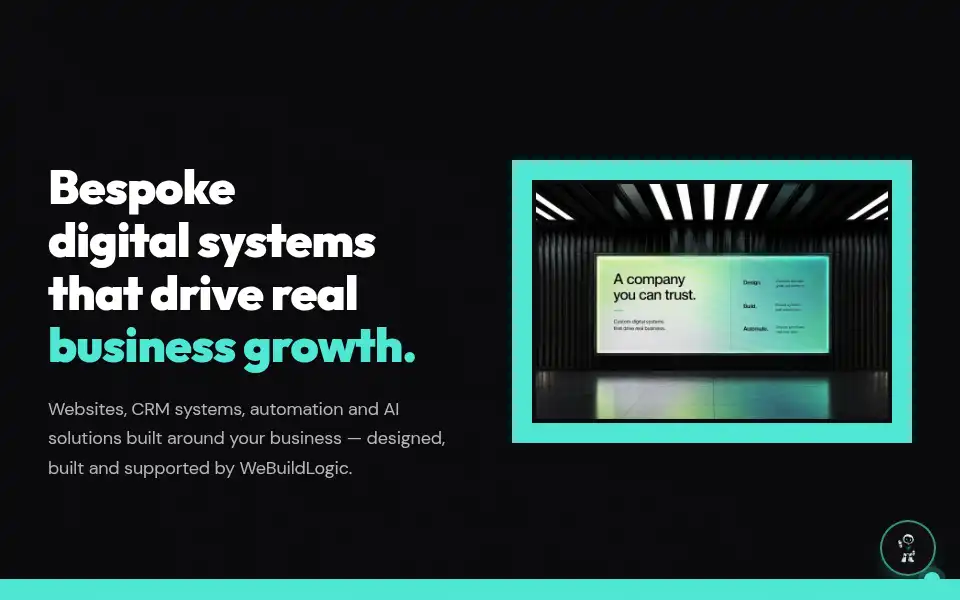 Screenshot of webuildlogic.com