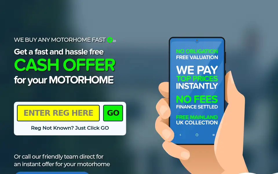 Screenshot of webuyusedmotorhomes.com