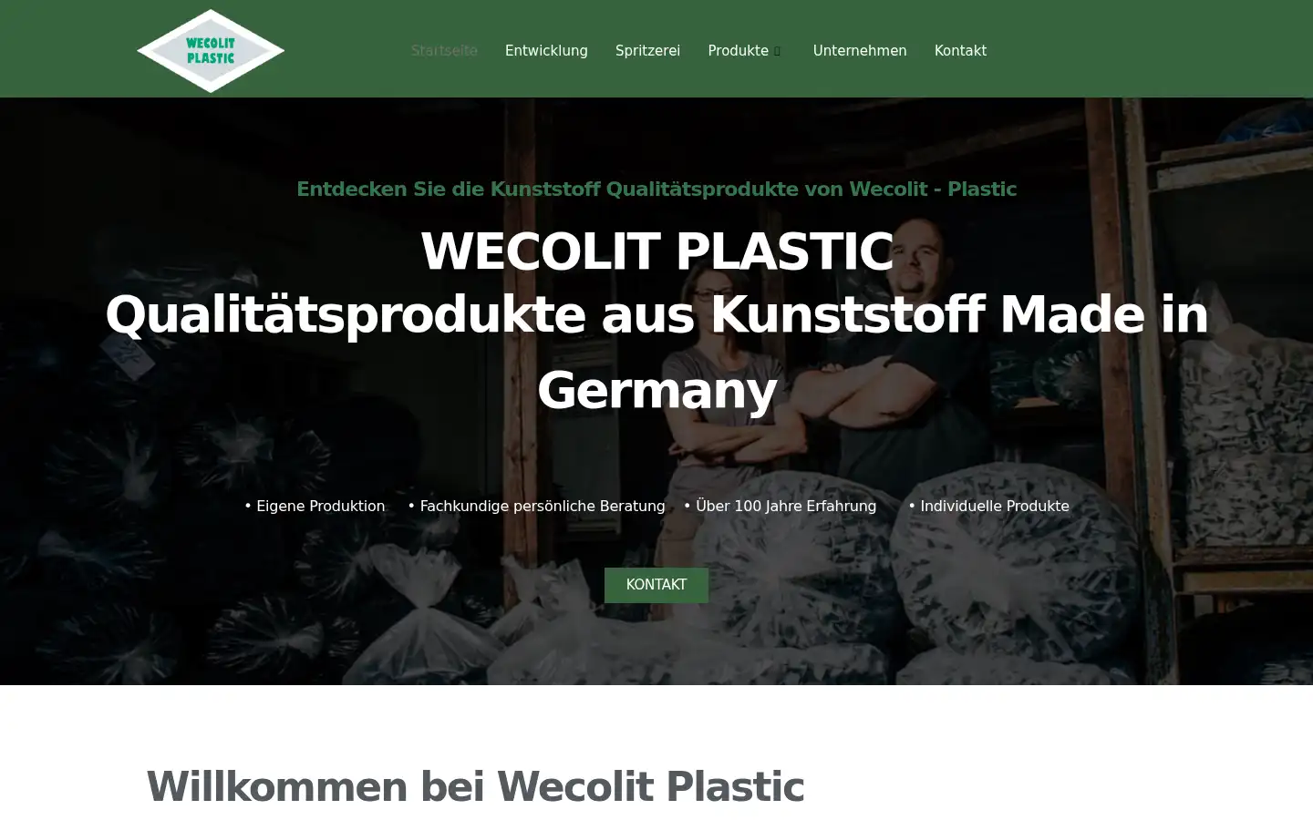 Screenshot of wecolit-plastic.de