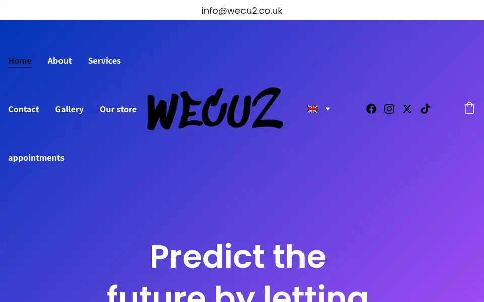 Screenshot of wecu2.co.uk