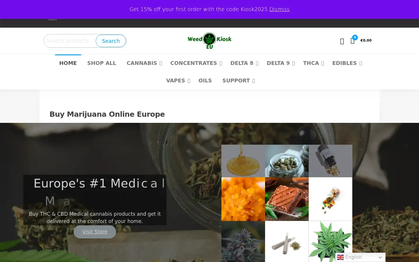 Screenshot of weedkioskeu.com