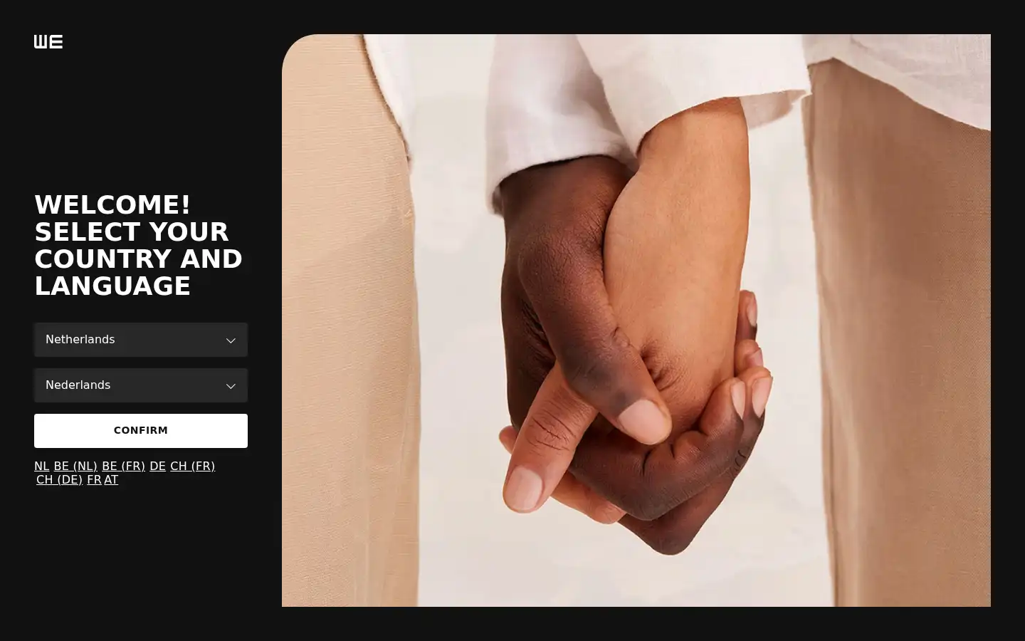 Screenshot of wefashion.com