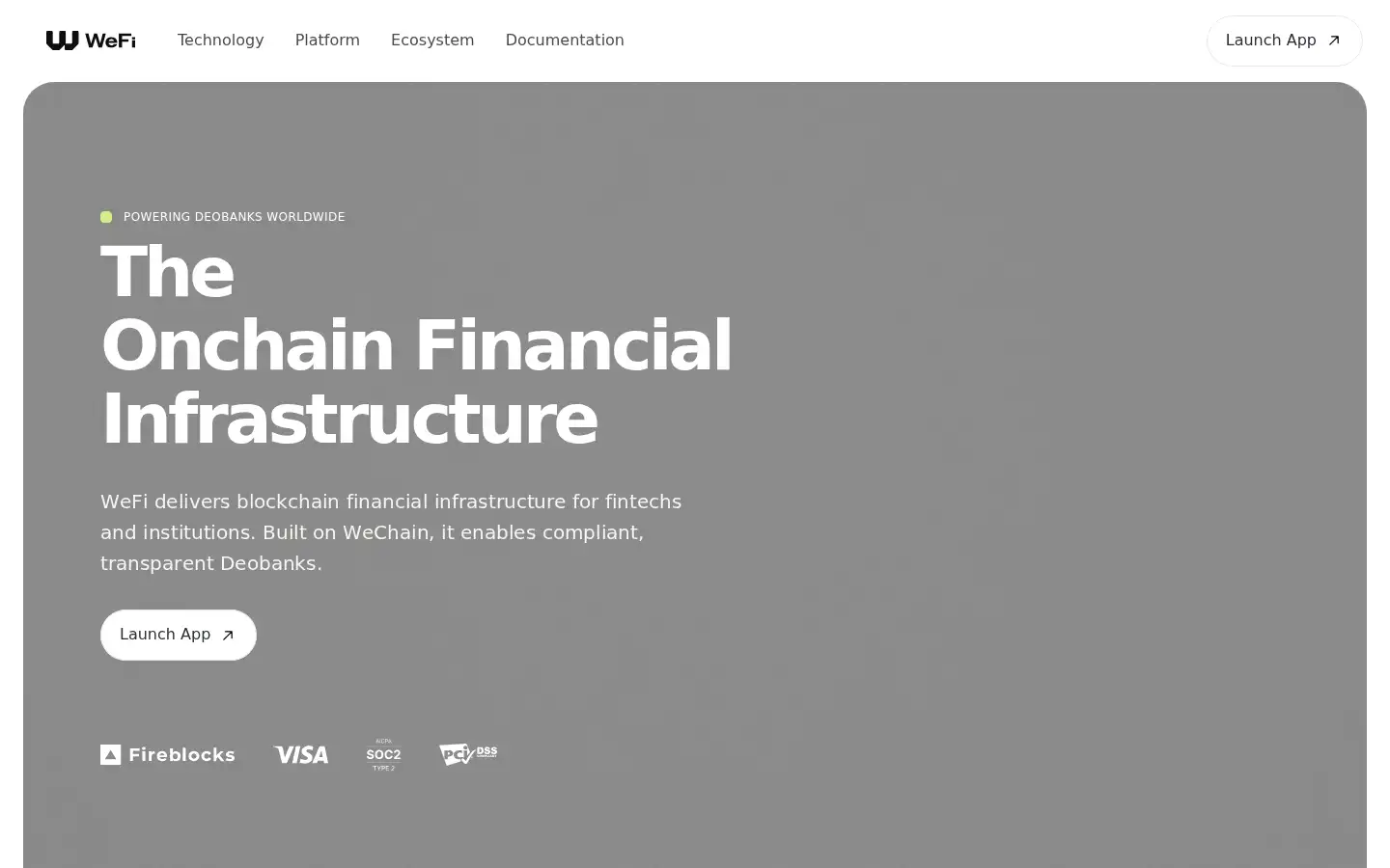 Screenshot of wefi.co