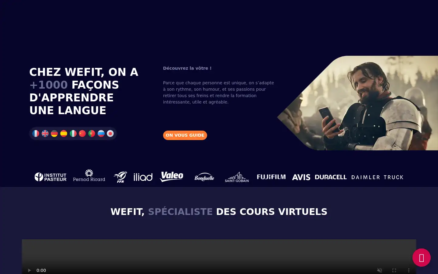 Screenshot of wefitgroup.com