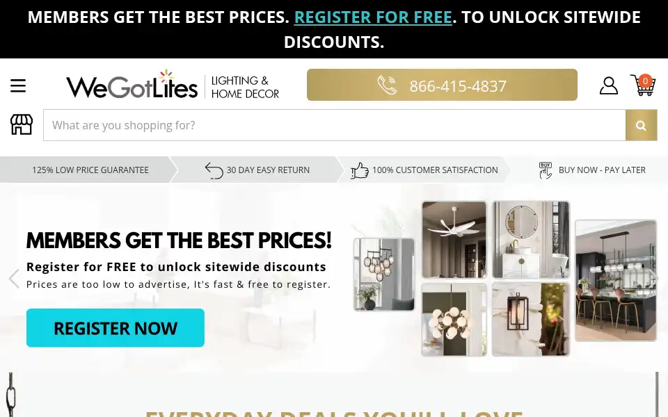 Screenshot of wegotlites.com