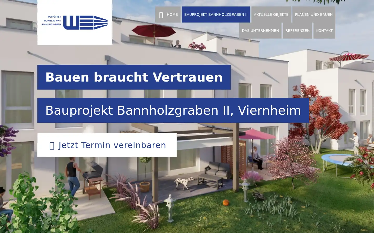 Screenshot of weiroether.com