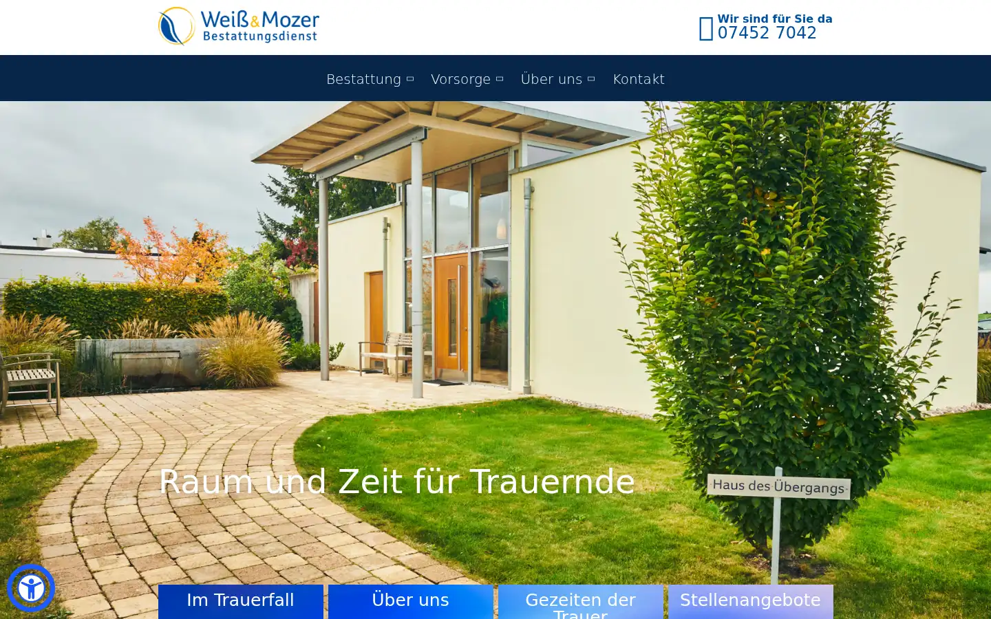 Screenshot of weiss-mozer.de