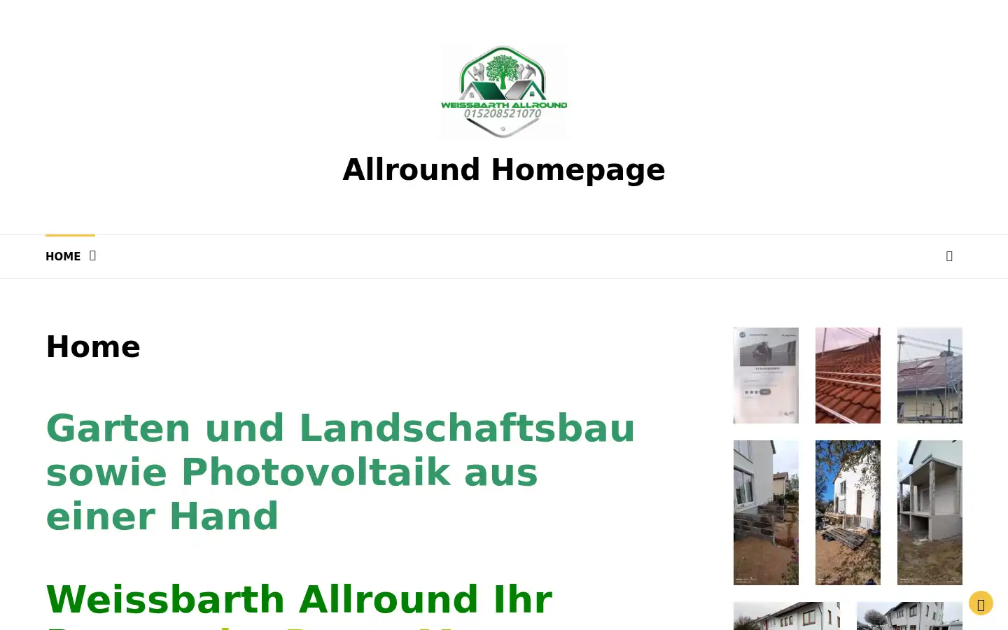 Screenshot of weissbarthallround.de