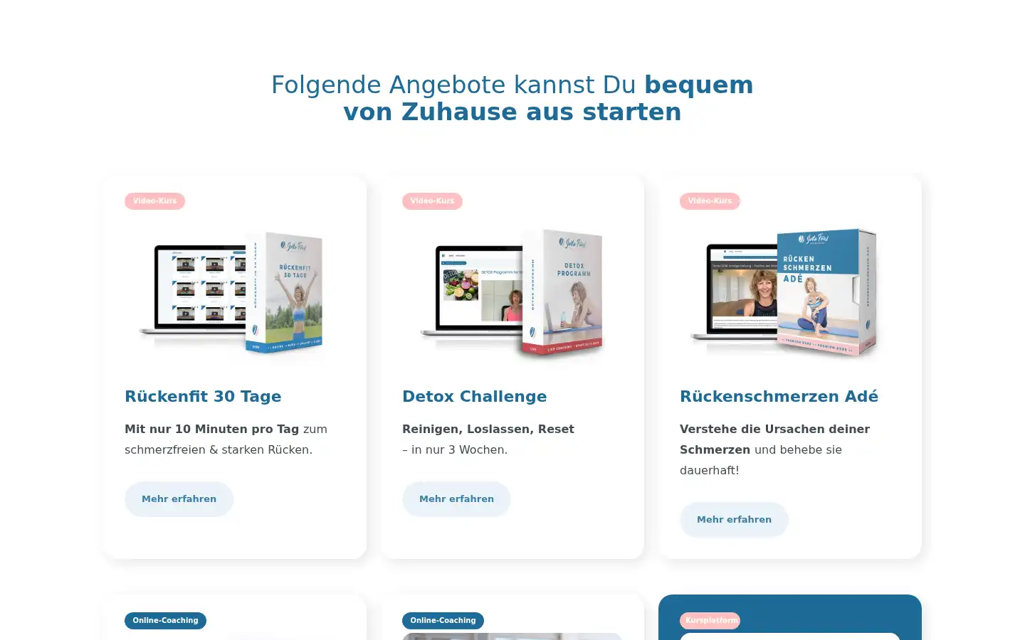 Screenshot of wellbalanced.ch