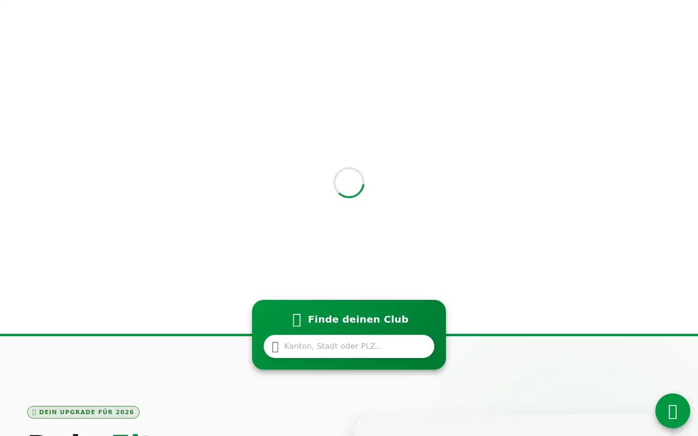 Screenshot of wellcomefit.ch