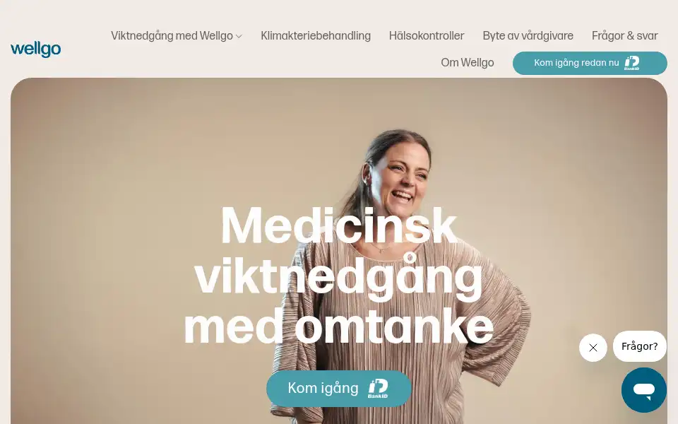Screenshot of wellgo.se